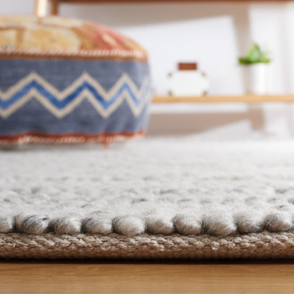 Natura NAT128 Hand Woven Indoor Accent Rug - Grey - 3'x5' - Safavieh