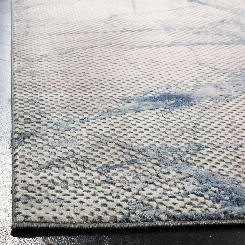Meadow MDW180 Power Loomed Area Rug - Navy/Ivory - 8'x10' - Safavieh.