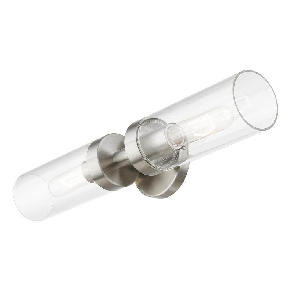 Livex Lighting Ludlow 2 - Light Vanity in  Brushed Nickel