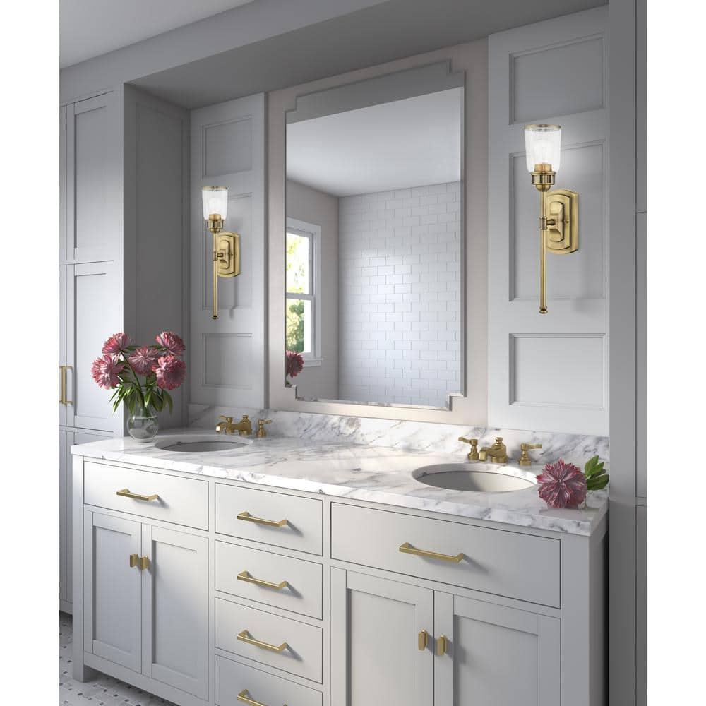 Livex Lighting Lawrenceville 1 - Light Sconce in Antique Brass