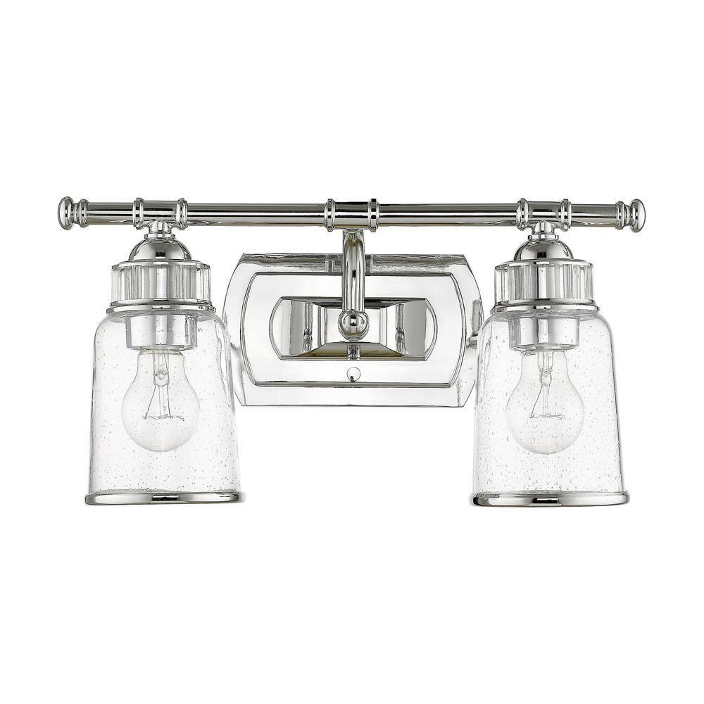 Livex Lighting Lawrenceville 2 - Light Vanity in  Polished Chrome