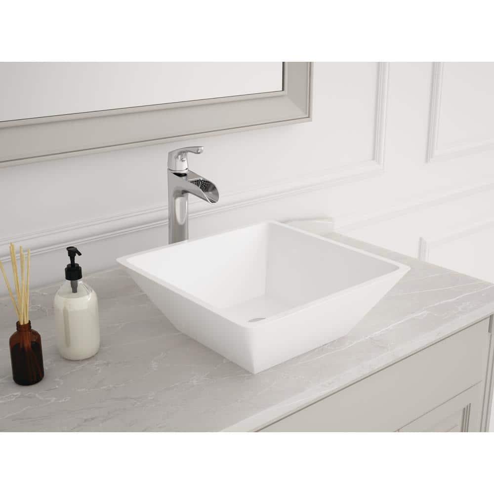Aegean Vessel Sink Faucet Single-handle Bathroom Faucet with Drain Assembly