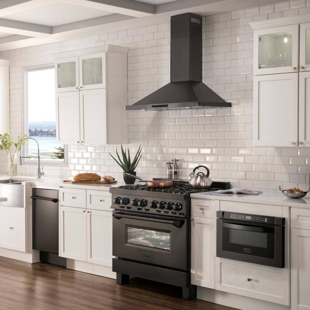 ZLINE 36 in. Convertible Vent Outdoor Approved Wall Mount Range Hood in Stainless Steel (KB-304-36)