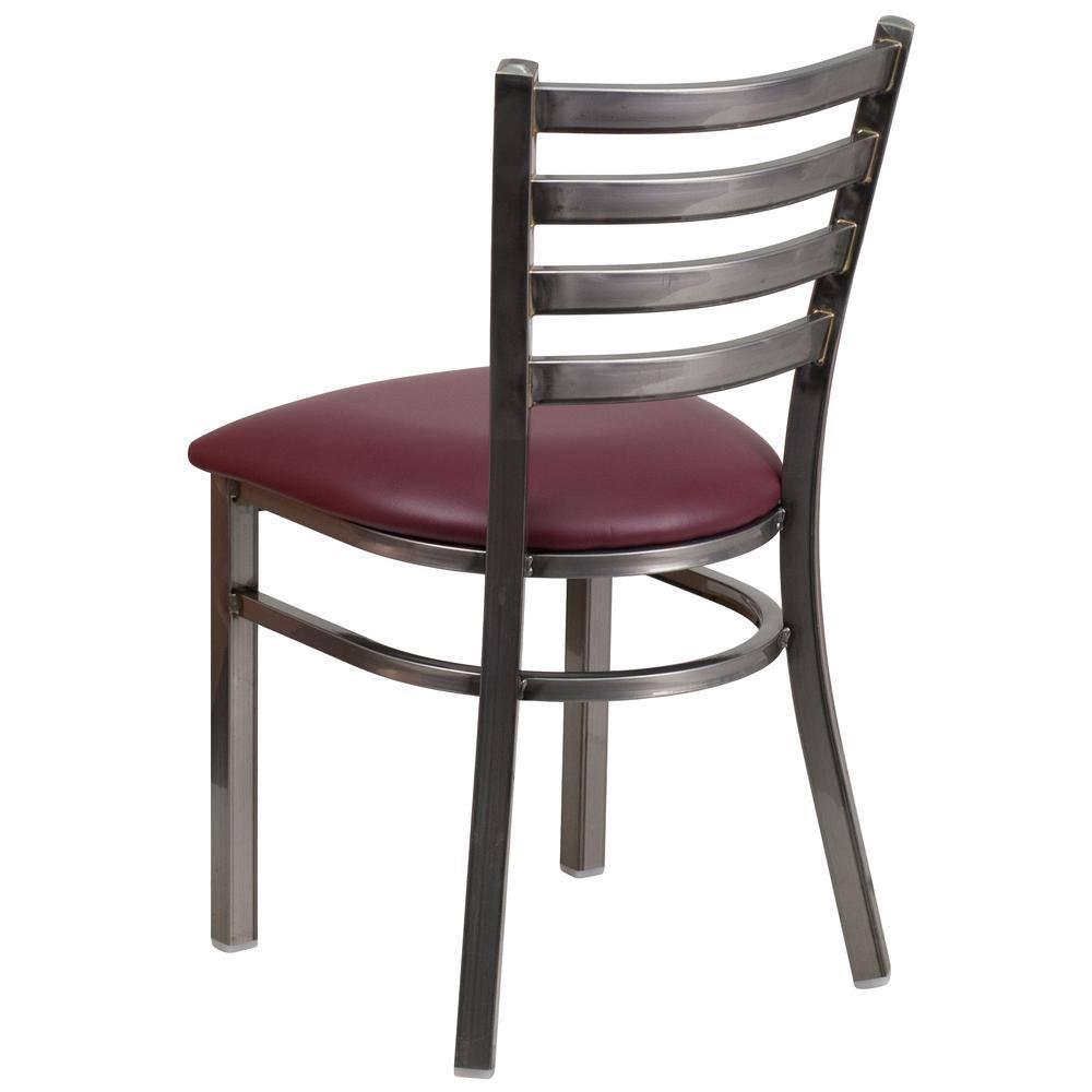 Flash Furniture Kendall Ladder Back Metal Restaurant Chair