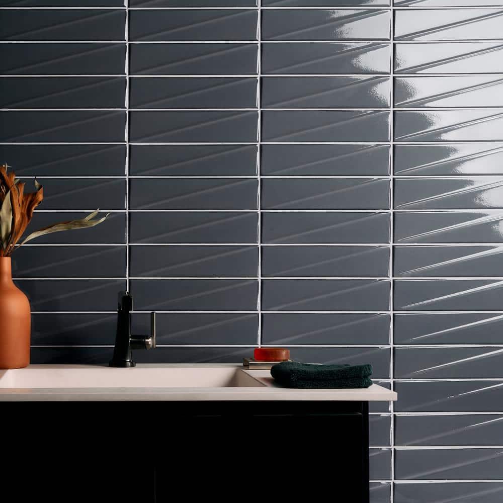 Highnote 2.99 In. X 12 In. Glossy Ceramic Subway Wall Tile (4.99 Sq. Ft. / Case)