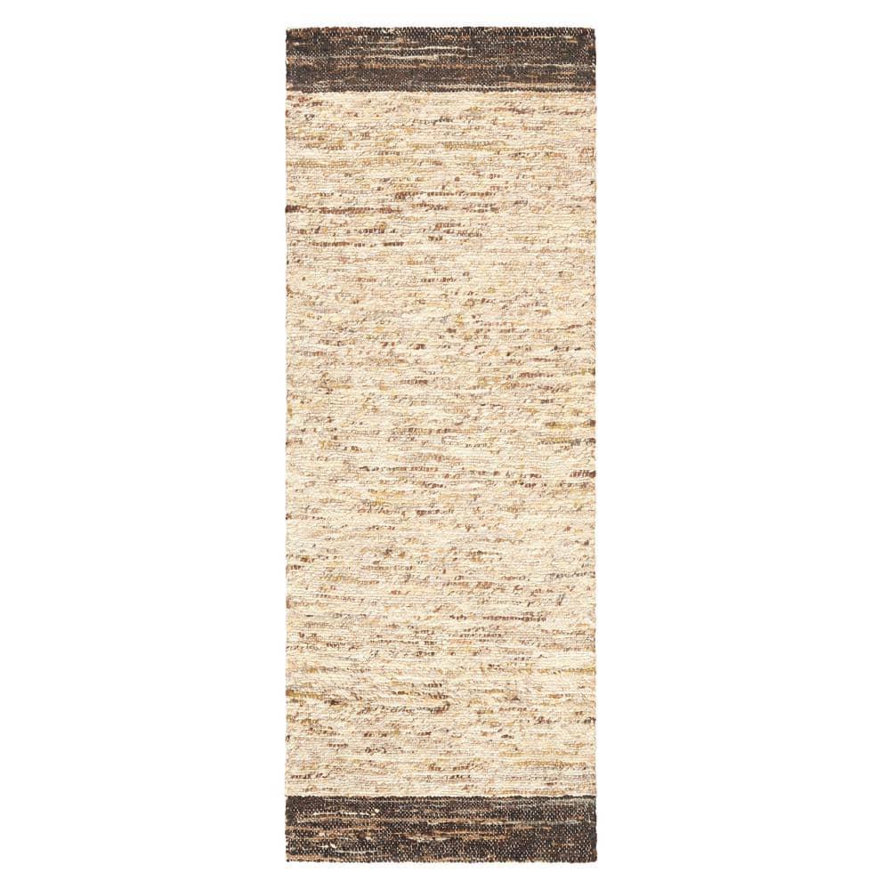 TOWN & COUNTRY Terra Montana Handcrafted Area Rug Beige/Dark Brown