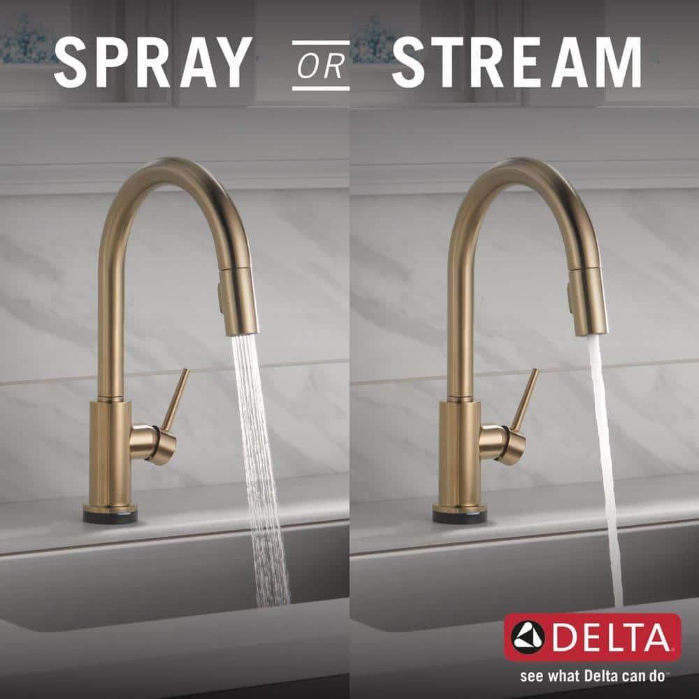 Trinsic Pull Down Sprayer Touch Kitchen Sink Faucet, Touch Control Kitchen Faucet