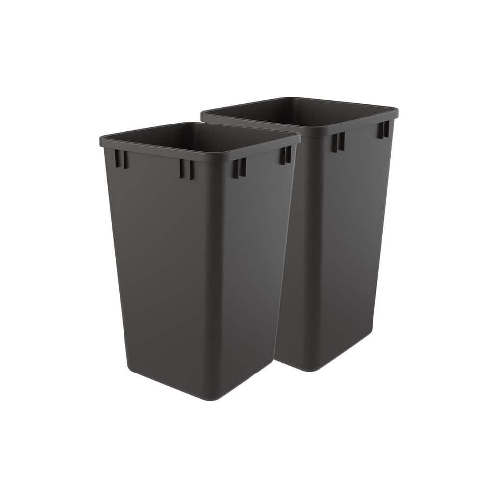 Rev-A-Shelf 27 Quart Polymer Replacement Waste/Trash Container for Rev-A-Shelf Pull Outs