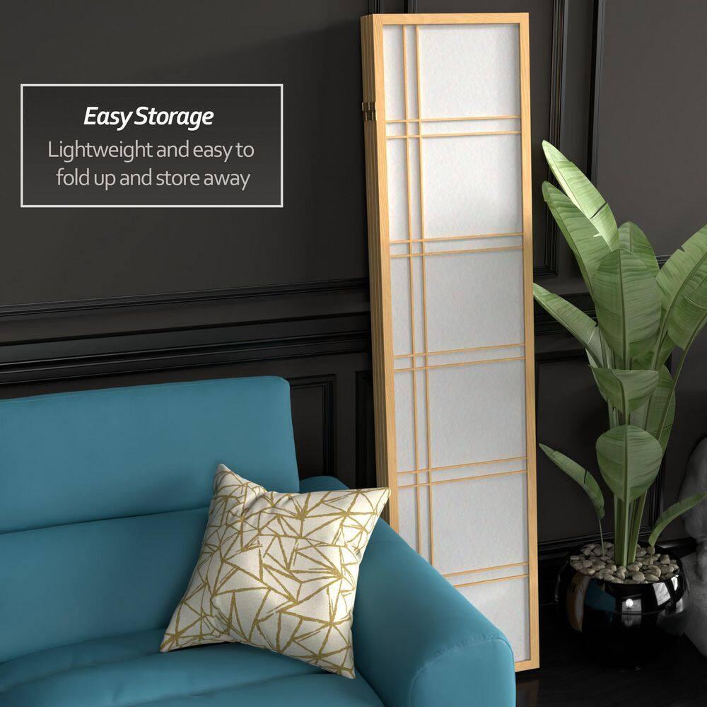 Red Lantern SSCDBLX-4_Panel-Natural Room Divider