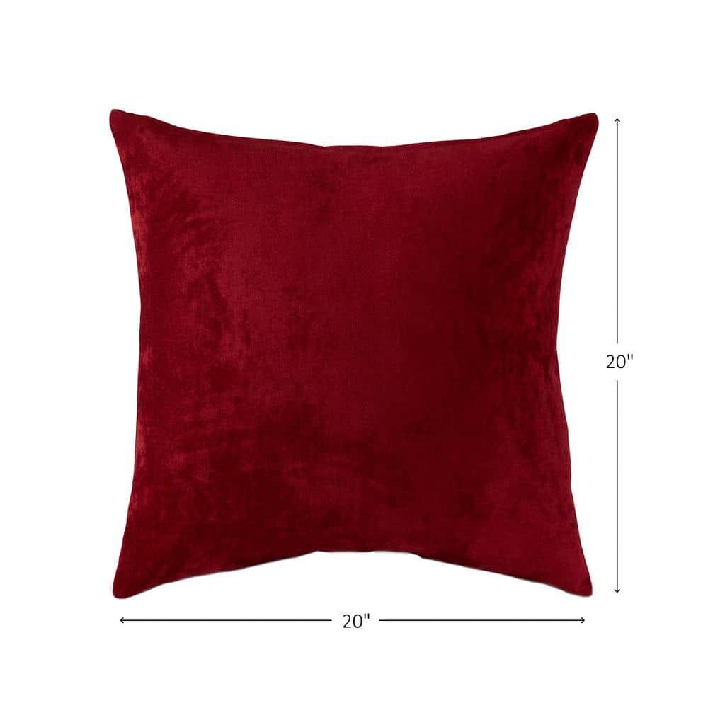 Velvet Polyester Throw Pillow