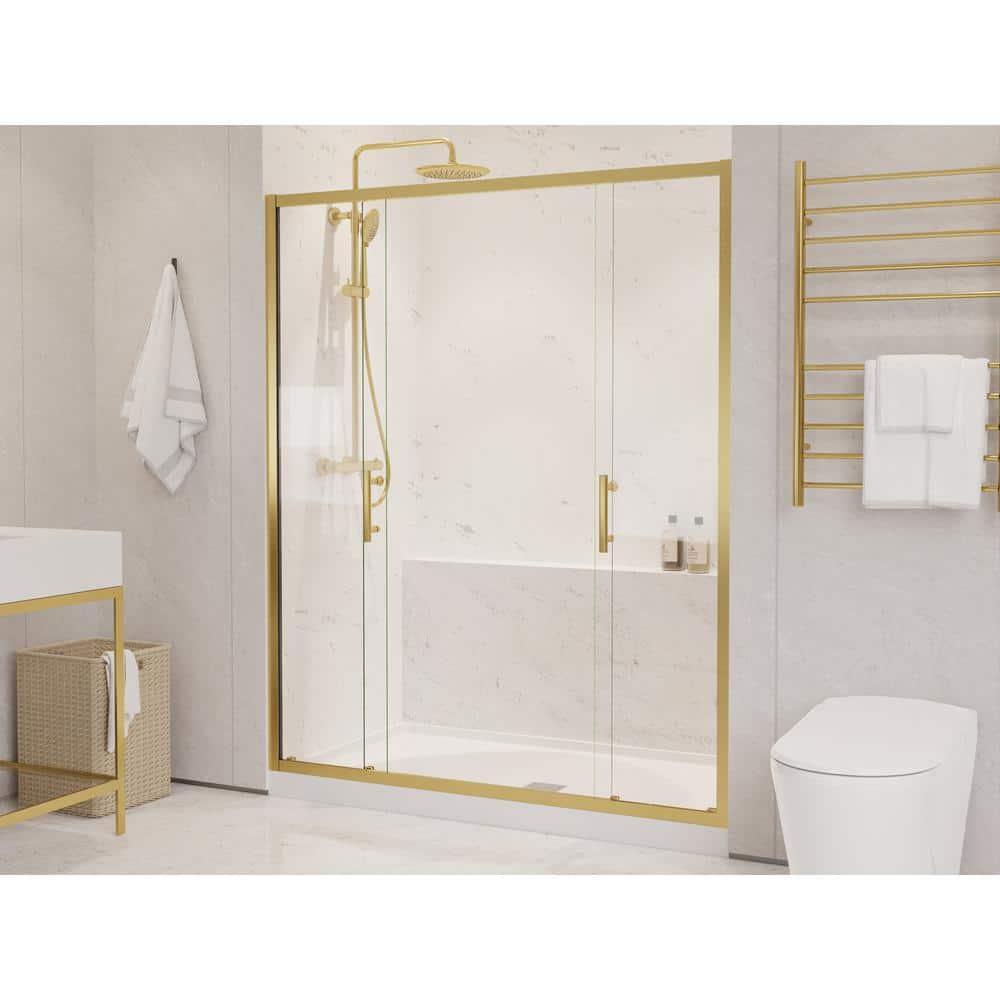 60" - 60.4" W x 70" H Framed Shower Door
