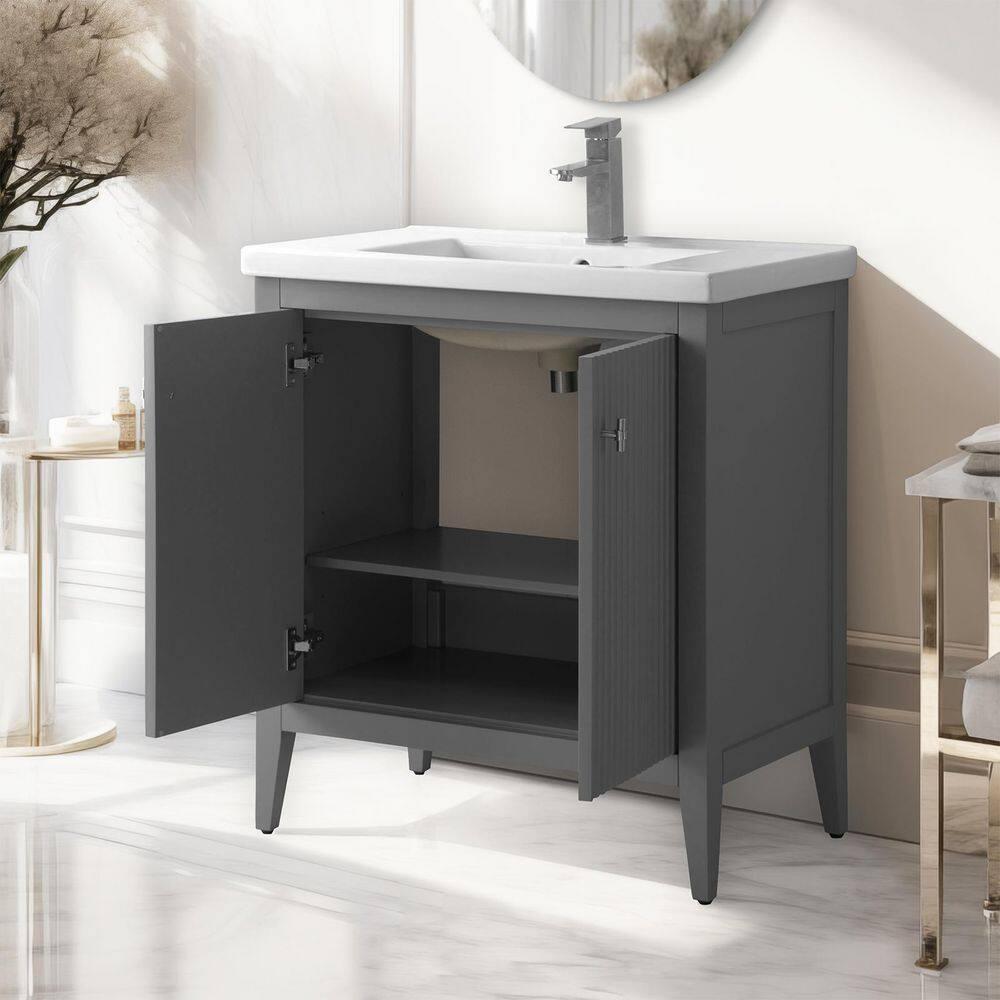 30" Single Bathroom Vanity Set