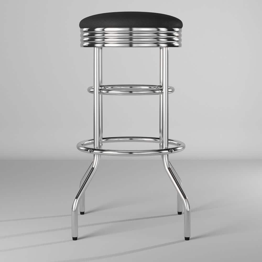 Trinity  30" Swivel Stool, Chrome