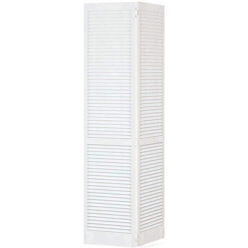 Kimberly Bay Bi-fold Traditional Louver-Louver Unfinished 80 x 28