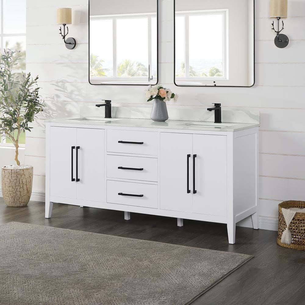 Laurel 71.2" Double Bathroom Vanity Base Only