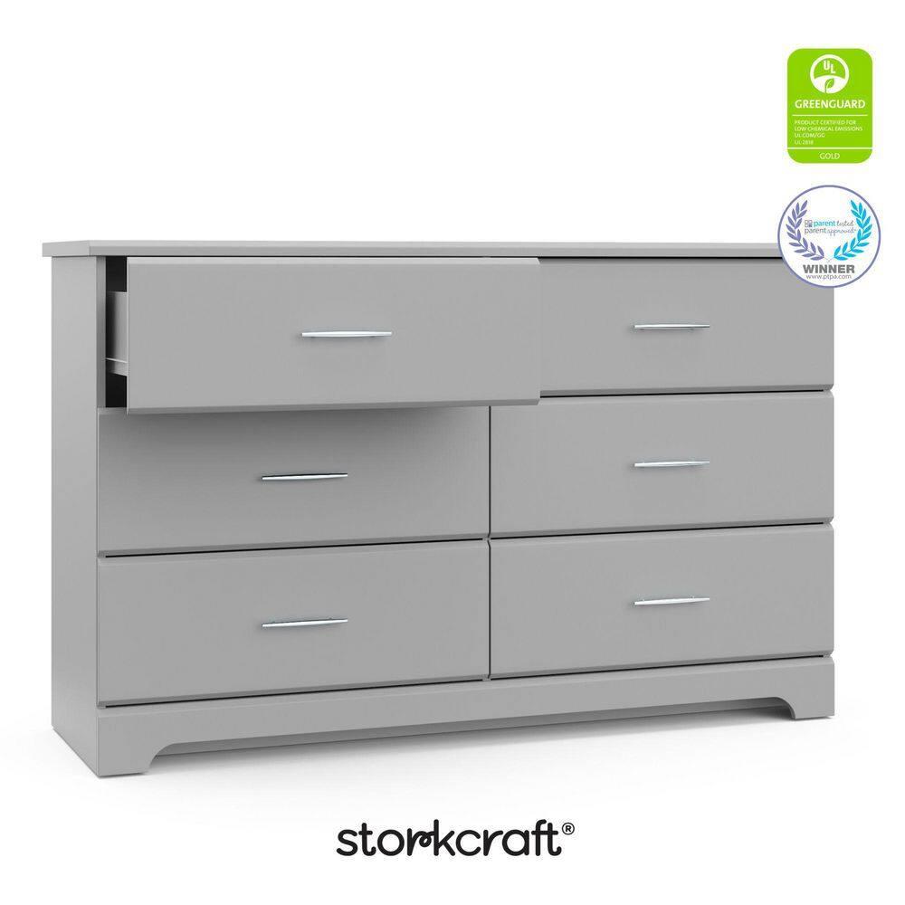 Brookside 6 Drawer Double Dresser