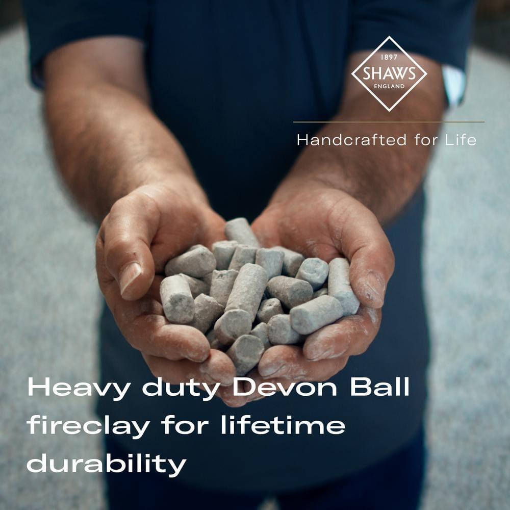 Shaws 30" Single Bowl Farmhouse Apron Front Fireclay Kitchen Sink