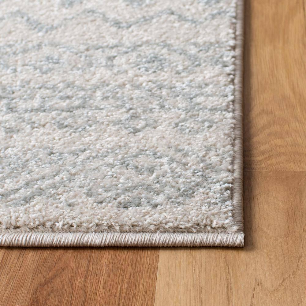 Tulum TUL267 Power Loomed Runner Rug - Ivory/Light Grey - 2'x9' - Safavieh.