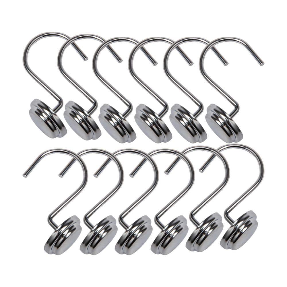 Utopia Alley Alley Steel Shower Curtain Hook (Set of 12)