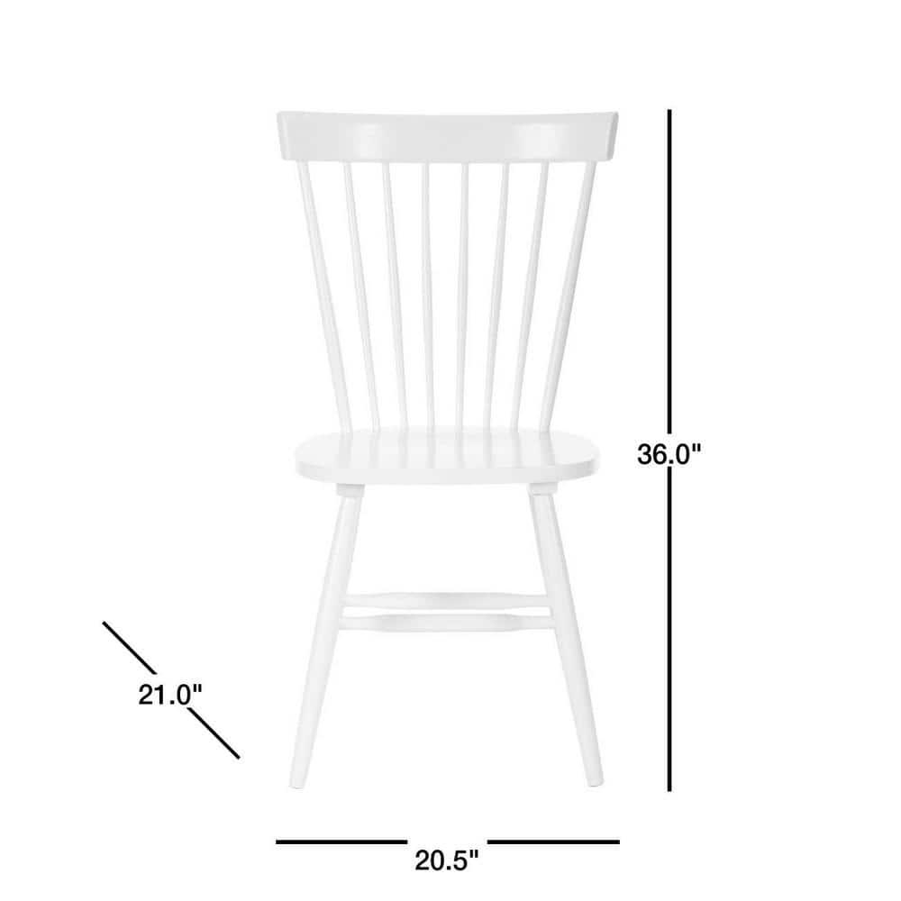 Parker 17"H Spindle Dining Chair (Set of 2)  - Safavieh