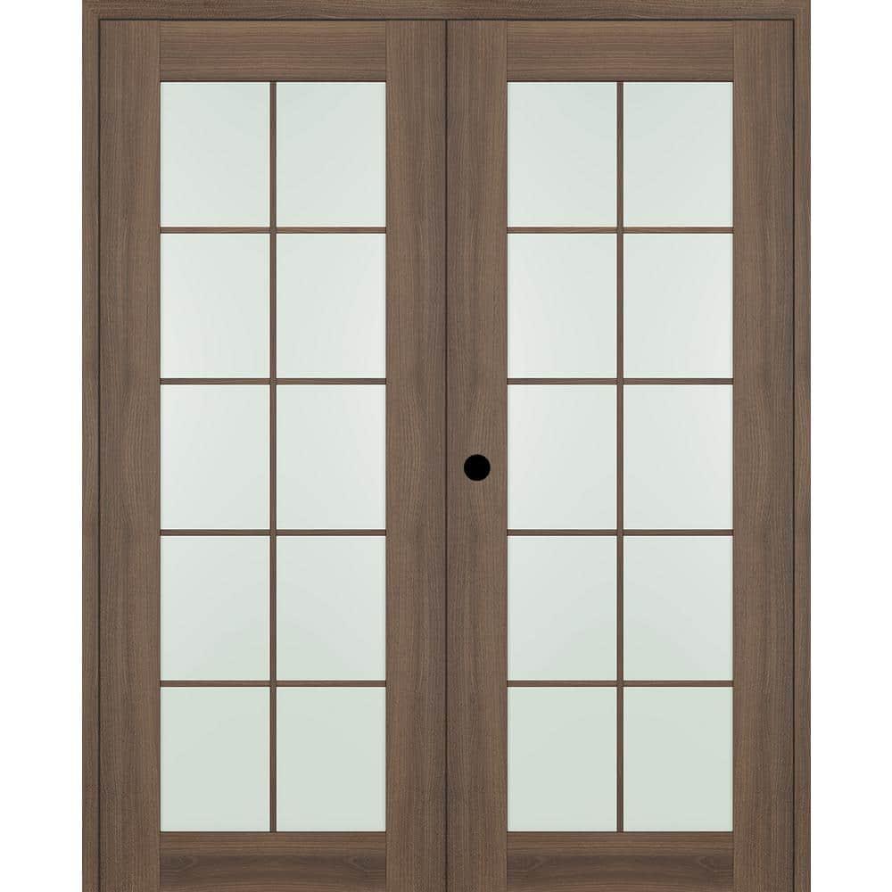 Belldinni Avon 10 Lite Solid + Manufactured Wood Paneled French Doors