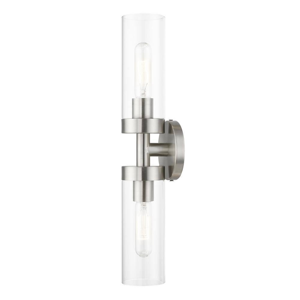 Livex Lighting Ludlow 2 - Light Vanity in  Brushed Nickel