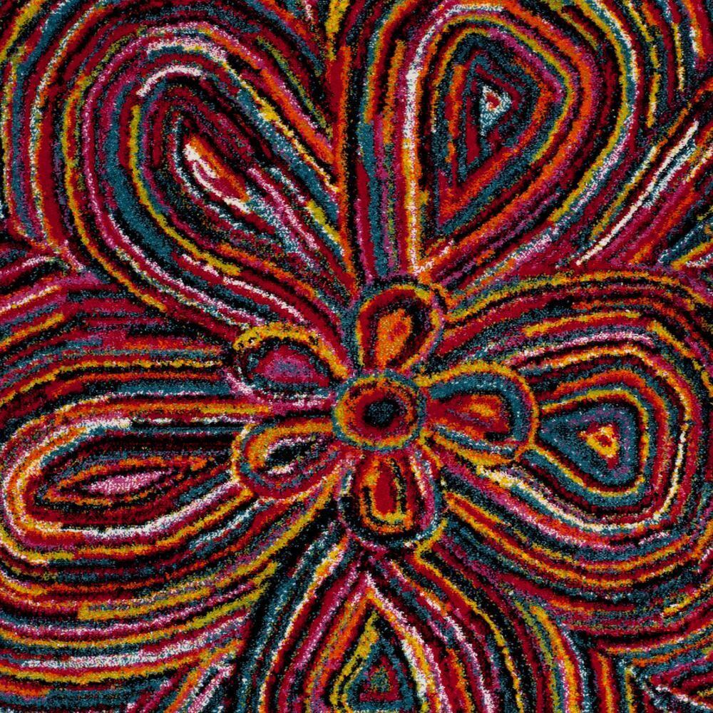Aruba ARB503 Power Loomed Indoor Area Rug - Multi - 4'x6' - Safavieh