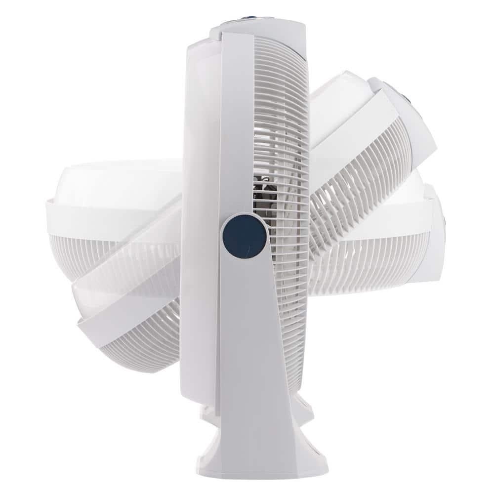 Lasko Lasko 20 Inch Cyclone Portable Full-Tilt Floor Or Wall Mount Pivoting Fan, White