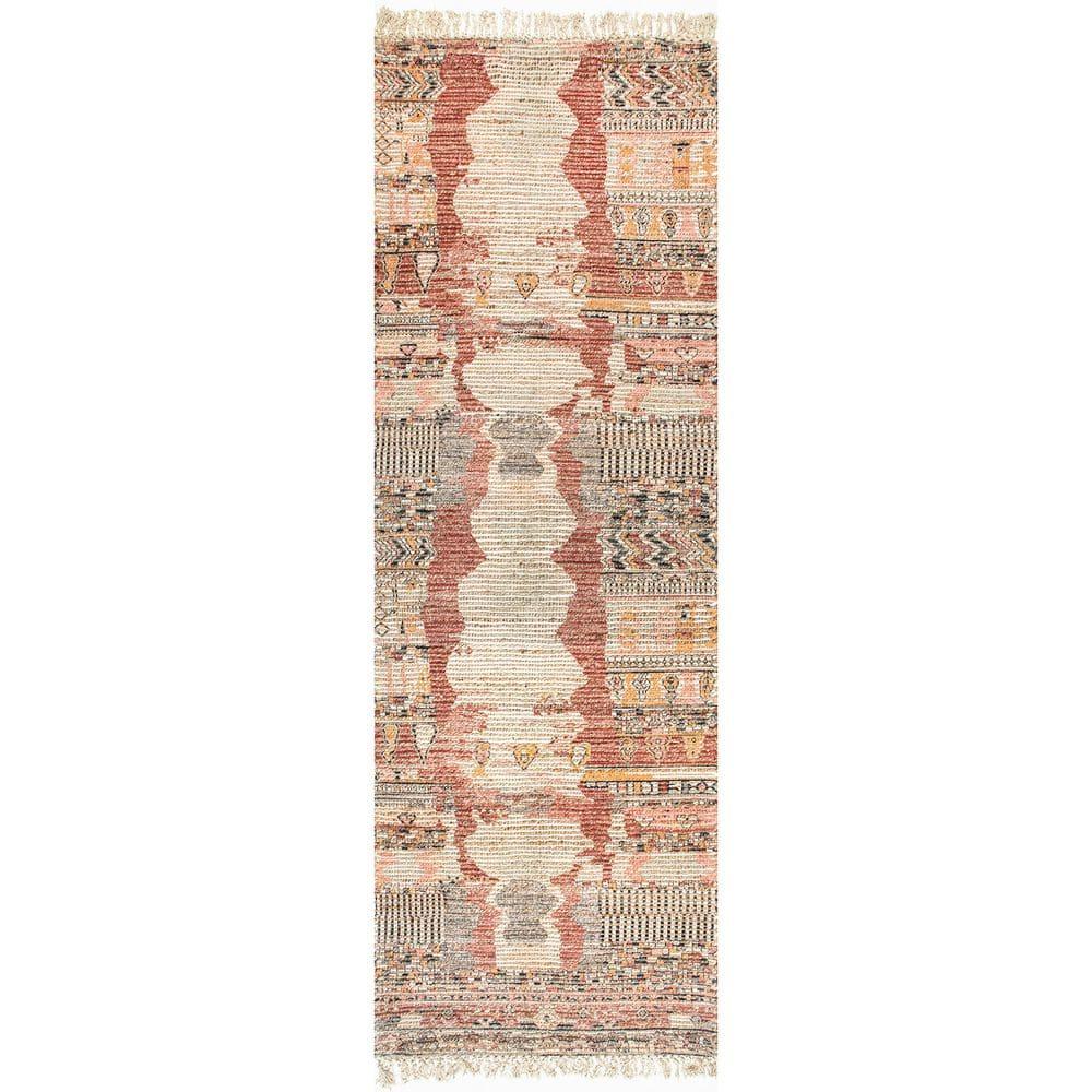 nuLOOM Hermina Southwestern Tasseled Area Rug, Runner 2' 6" x 8', Multicolor