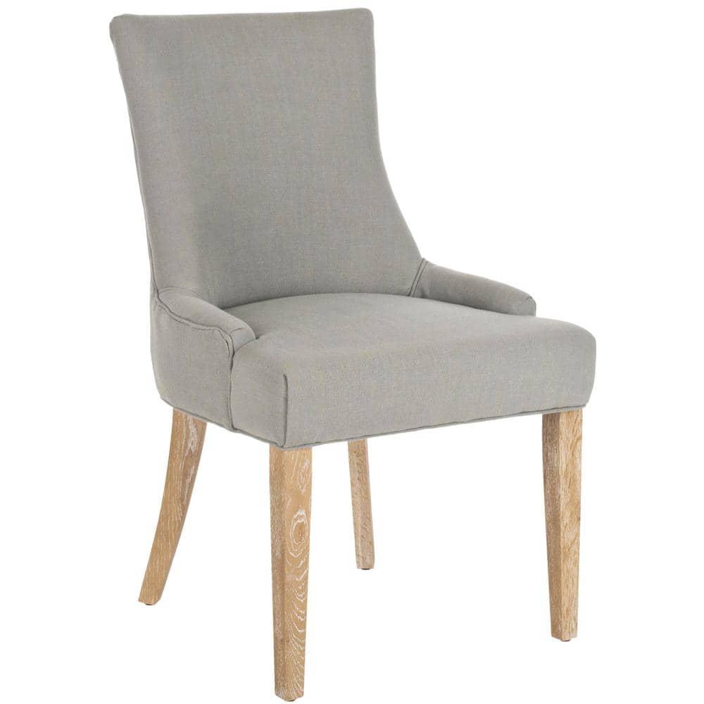 Lester 19" H Dining Chair (Set of 2) - MCR4709 - Granite - Safavieh Couture