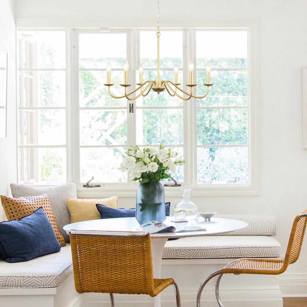 Marquest 6 - Light Dimmable Classic / Traditional Chandelier