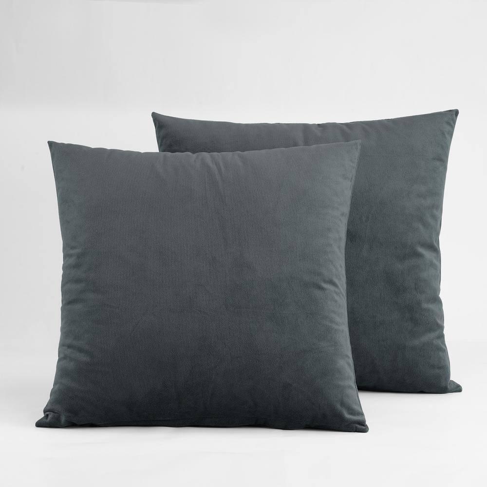 Signature Velvet Throw Pillow Covers - Decorative Pillow Covers