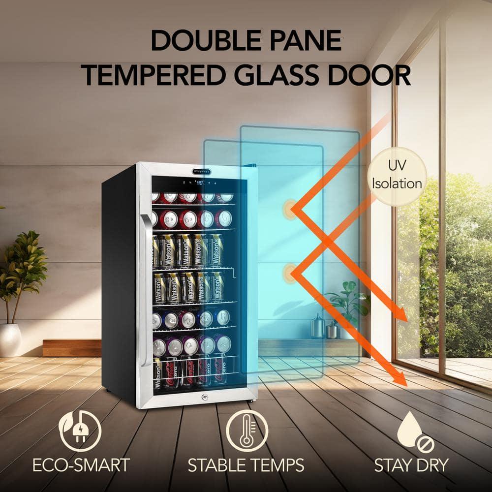 Whynter Whynter 136 Cans Freestanding Beverage Refrigerator with Digital Control