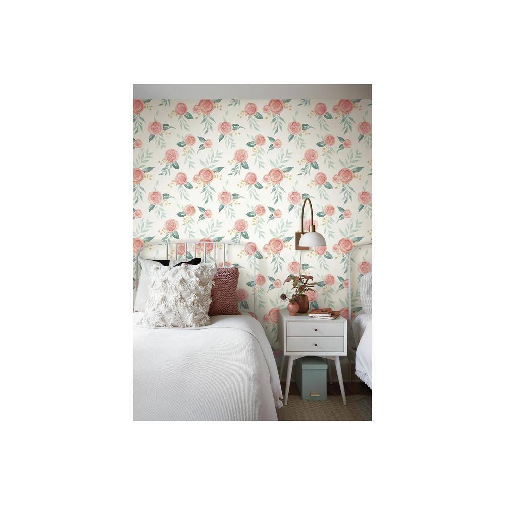 Watercolor Roses Wallpaper