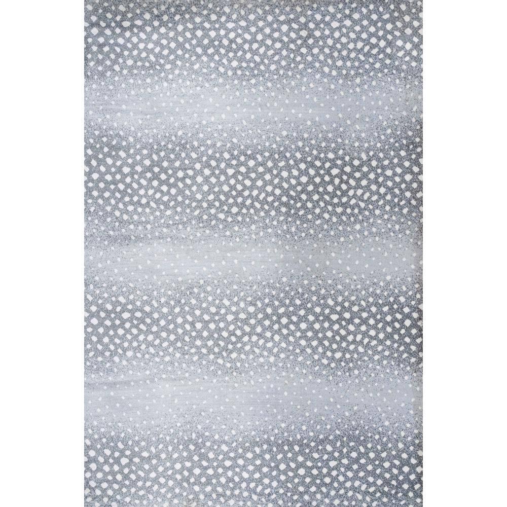 4'x 6' Antelope Modern Animal Area Rug, Light Gray/Cream - JONATHAN Y