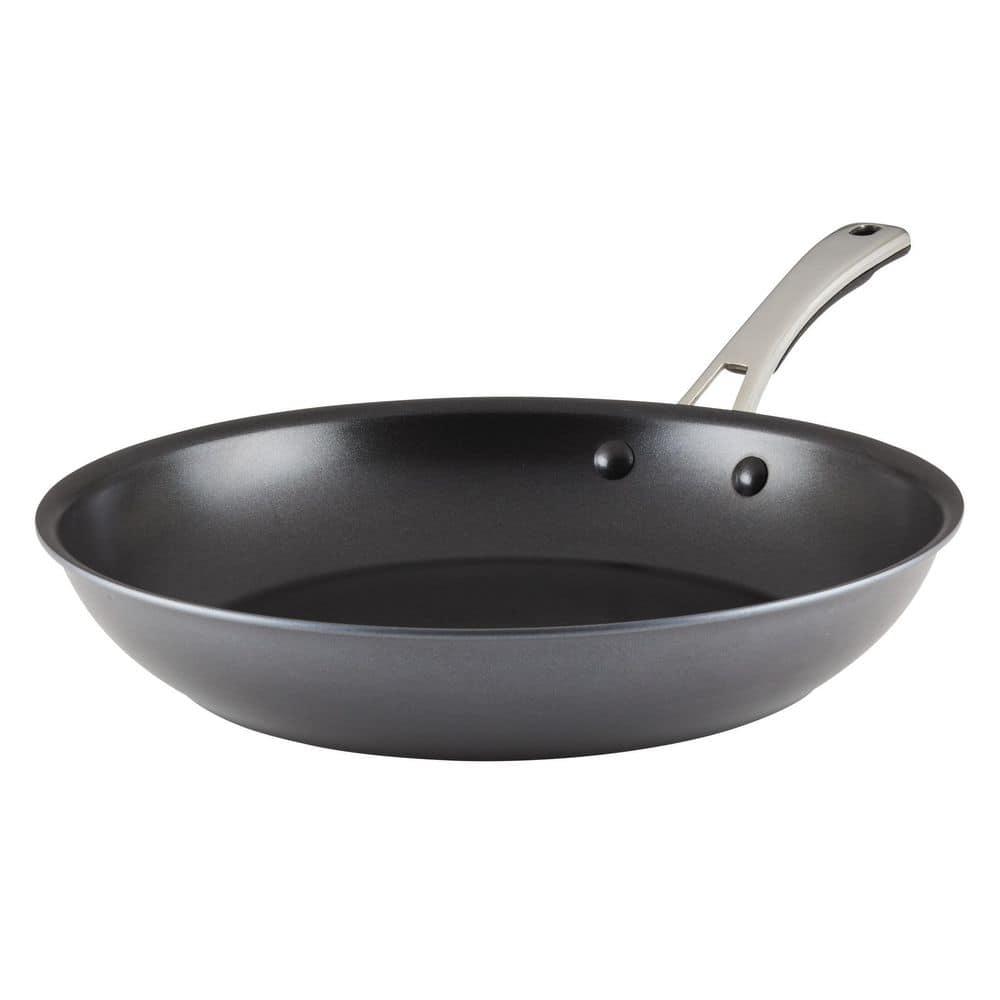Rachael Ray Cook + Create Hard Anodized Nonstick Frying Pan, 10-Inch
