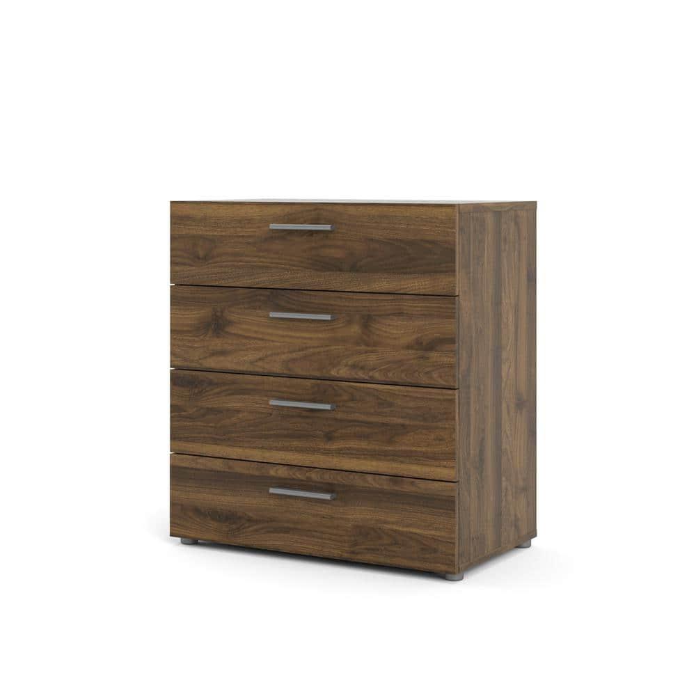 Tvilum, Austin 4 Drawer Chest, Walnut