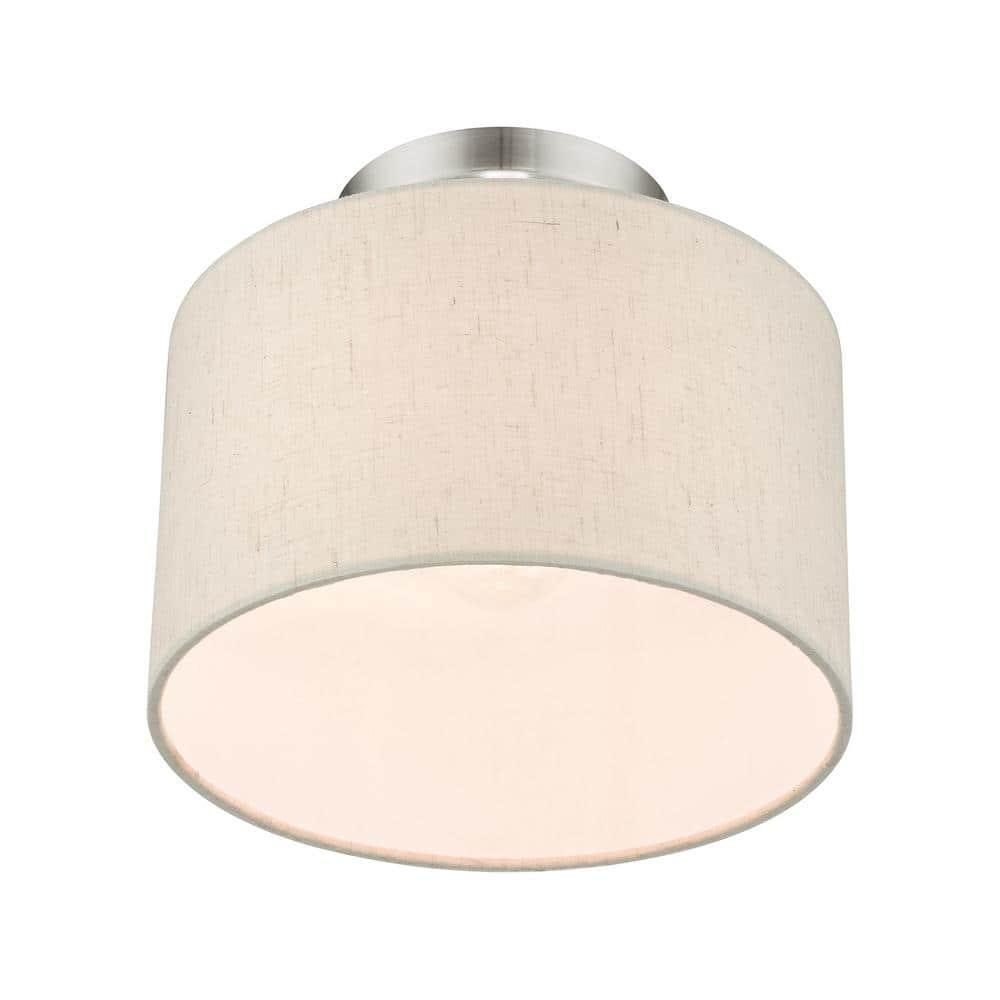 Zipcode Design™ Darian Fabric Semi Flush Mount