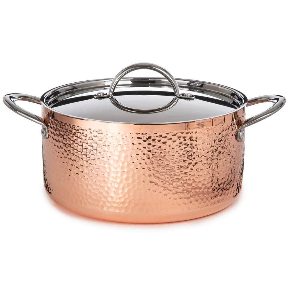 BergHOFF BergHOFF Vintage 10 Piece Hammered Copper Cookware Set