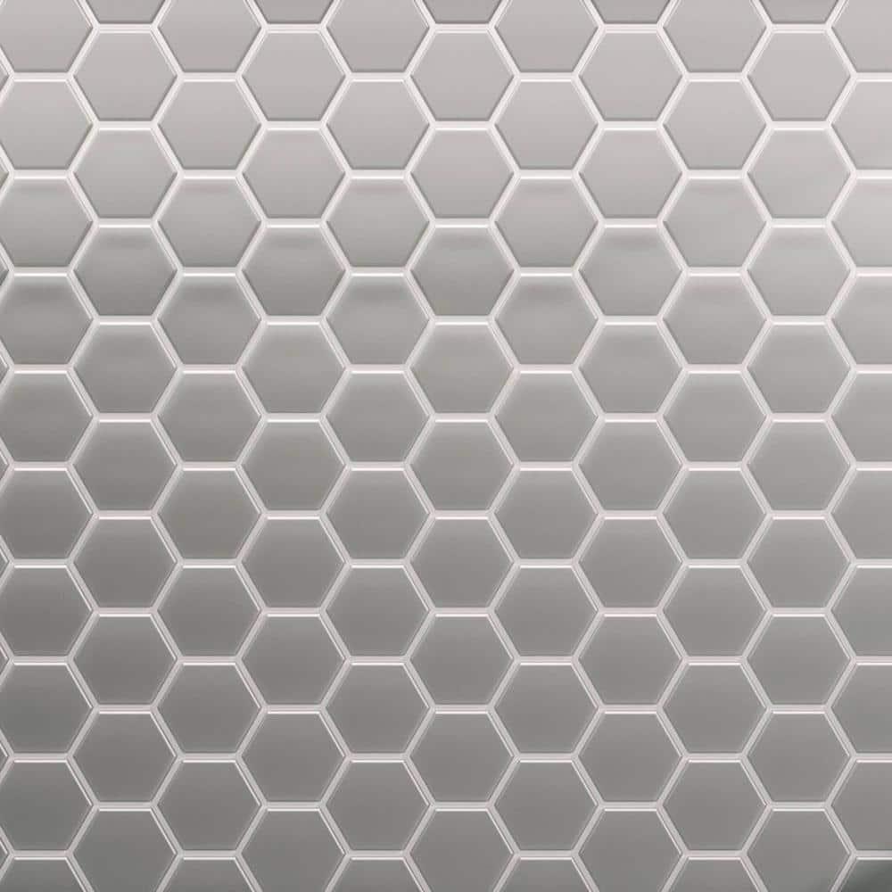 3" Beehive 10.25in.x11.75in. Glass Mosaic Tile