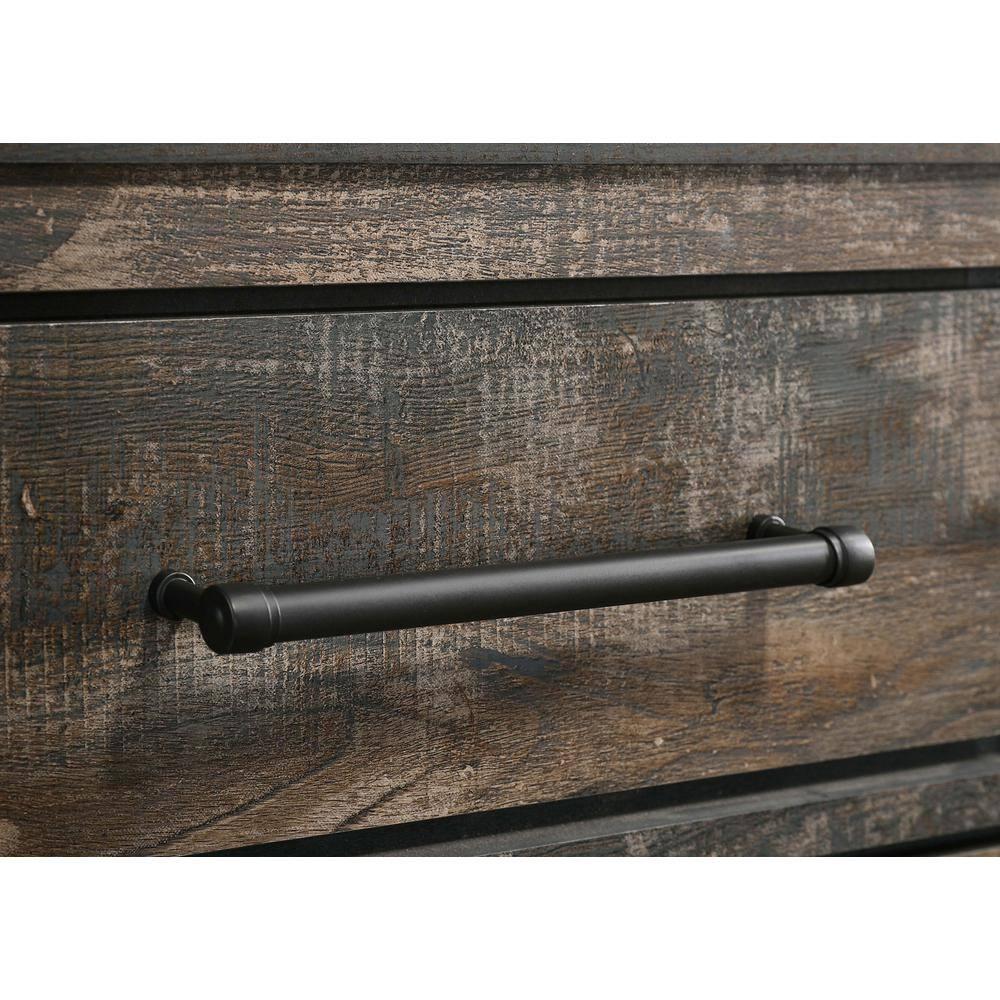 Ridgedale 2-drawer Nightstand Weathered Dark Brown