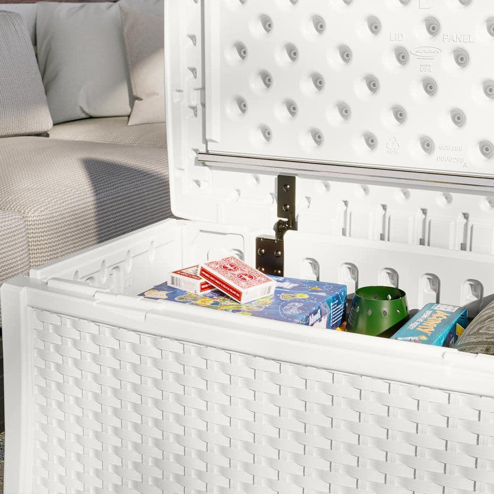 Suncast Rectangular Resin Outdoor Coffee Table