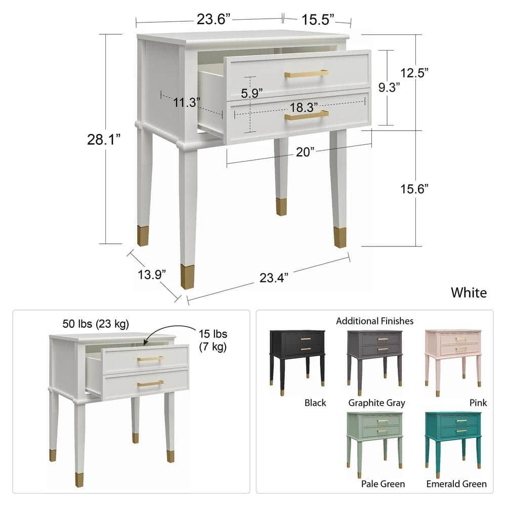 Westerleigh 1-Drawer Nightstand