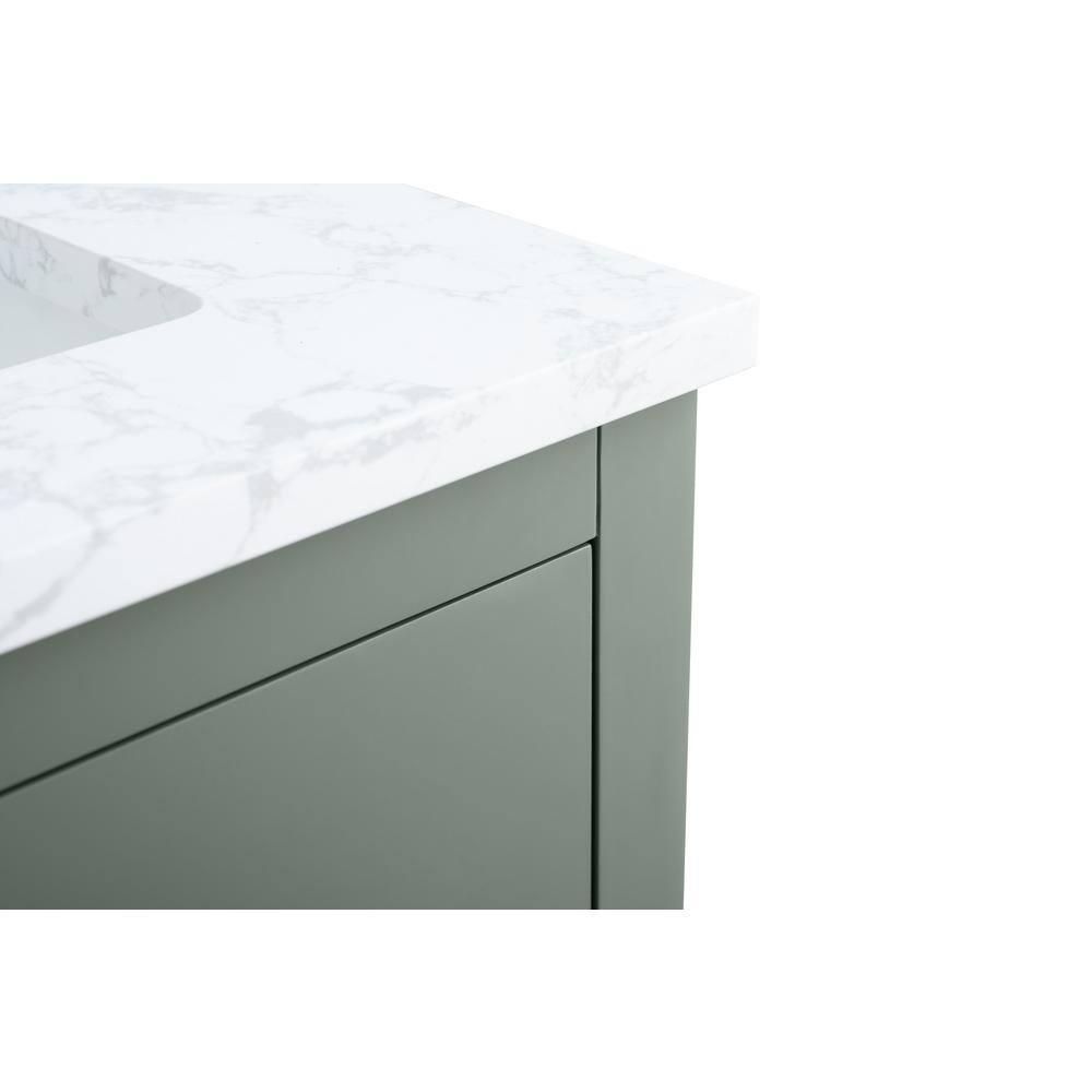 60'' Single Bathroom Vanity with Engineered Marble Top