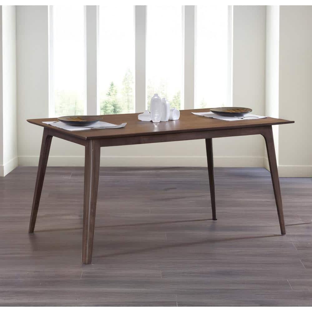 New Classic Furniture,Furniture Oscar 59 Solid Wood Retangular Dining Table In Walnut