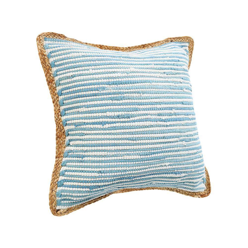 Beachcrest Home™ Chindi Handmade Striped Throw Pillow
