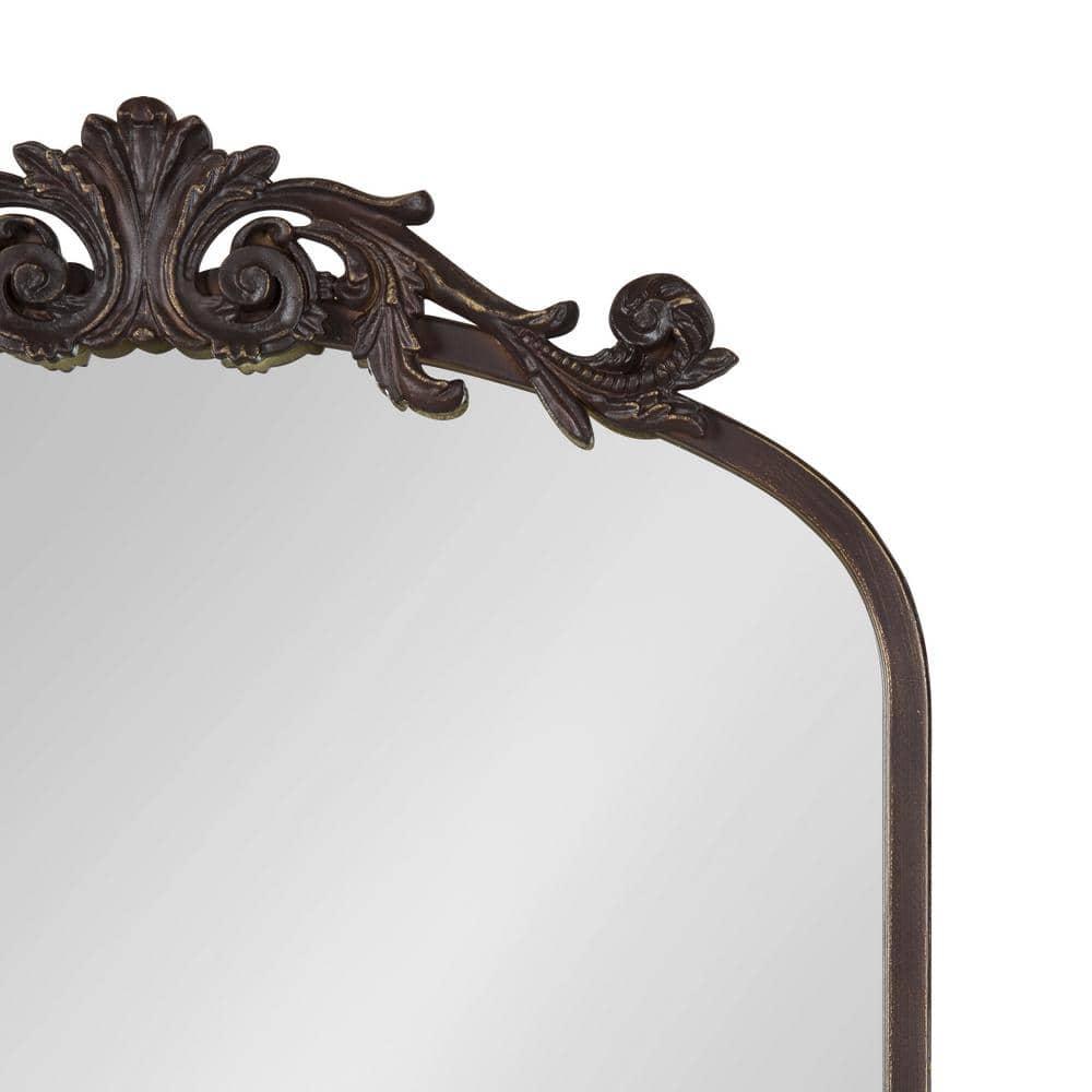 Fleur De Lis Living Anglo Metal Flat Mirror