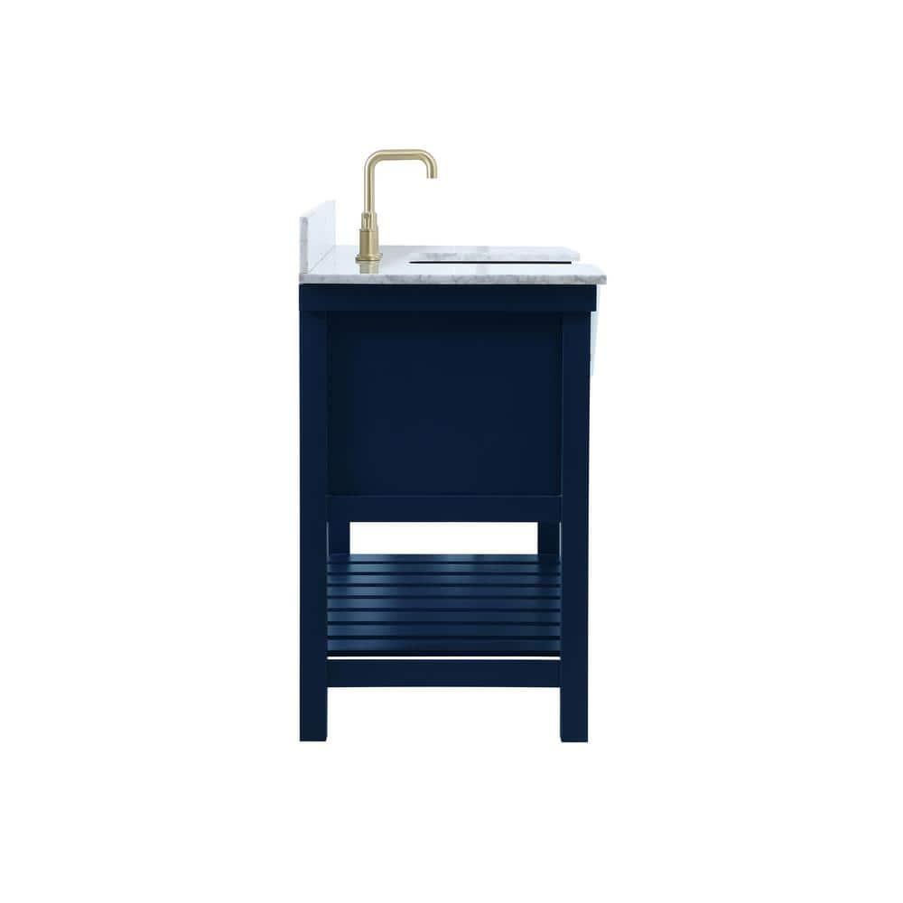 Pelaghia 48'' Single Bathroom Vanity with Marble Top