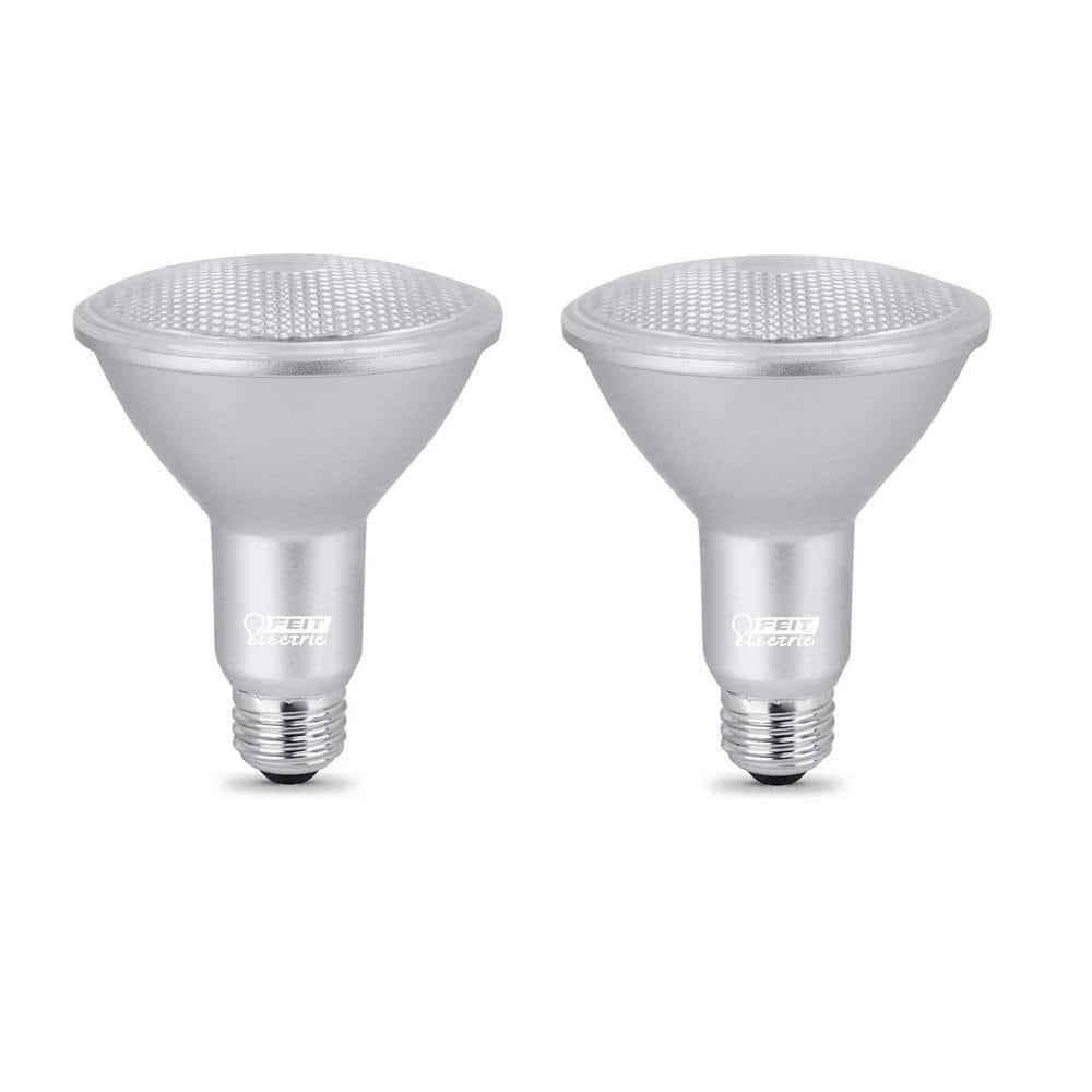 Feit Electric Enhance PAR30 E26 (Medium) LED Bulb Bright White 75 Watt Equivalence 2 pk