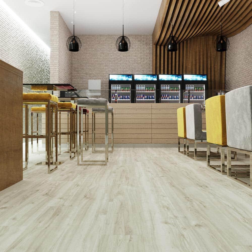 Lucida USA GlueCore Classic 22mil x 7.3" W x 48" L Glue Down Vinyl Tile Flooring